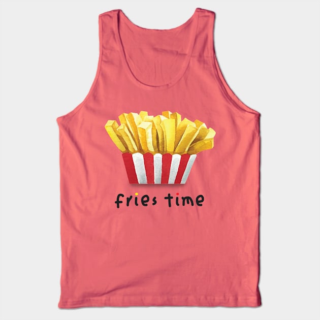 Fries Time Tank Top by thedailysoe